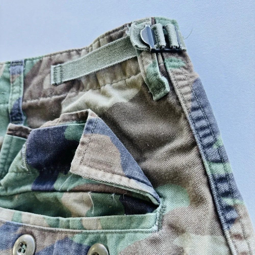Vintage USGI BDU Pants Woodland Camo‎ Medium Long 30–35x33.5–36.5 Military READ